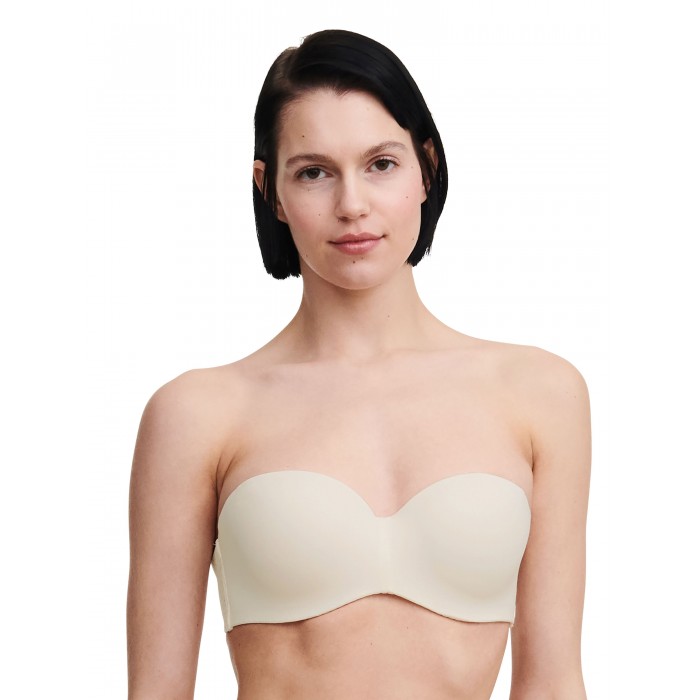 Soutien-gorge bretelles amovibles Chantelle talc