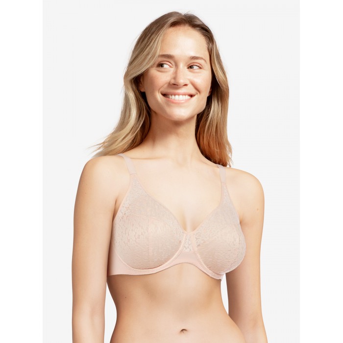 Soutien-gorge Chantelle à armature rose dragée